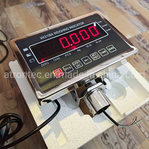 Red LED Display Stainless Steel Weighing Indicator for Platform Scales