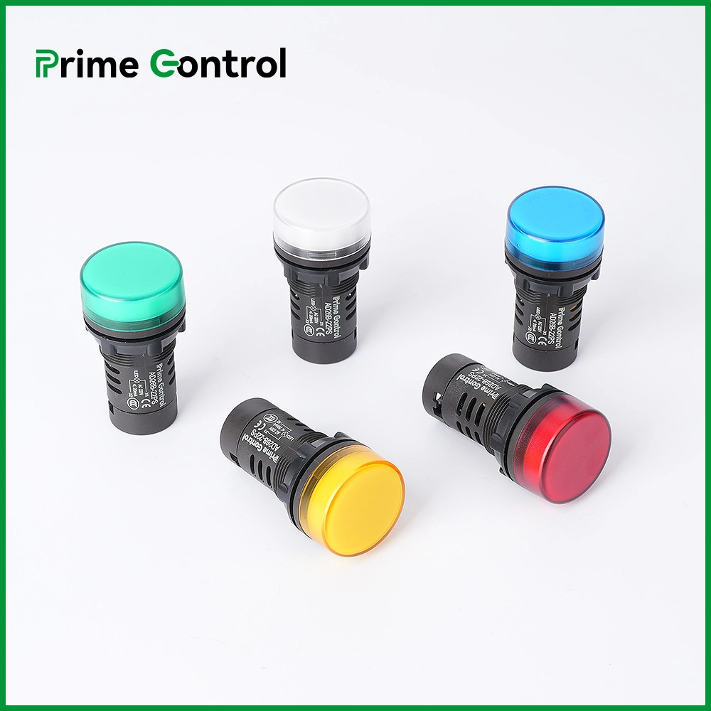 22mm Dimension Electric Equipment Panel Mounting LED Indicator