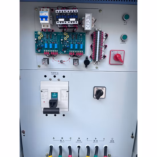 SBW- (F) Series 30K~2000kVA 3phase Industrial-Grade Compensated Voltage Stabilizer/Regulator